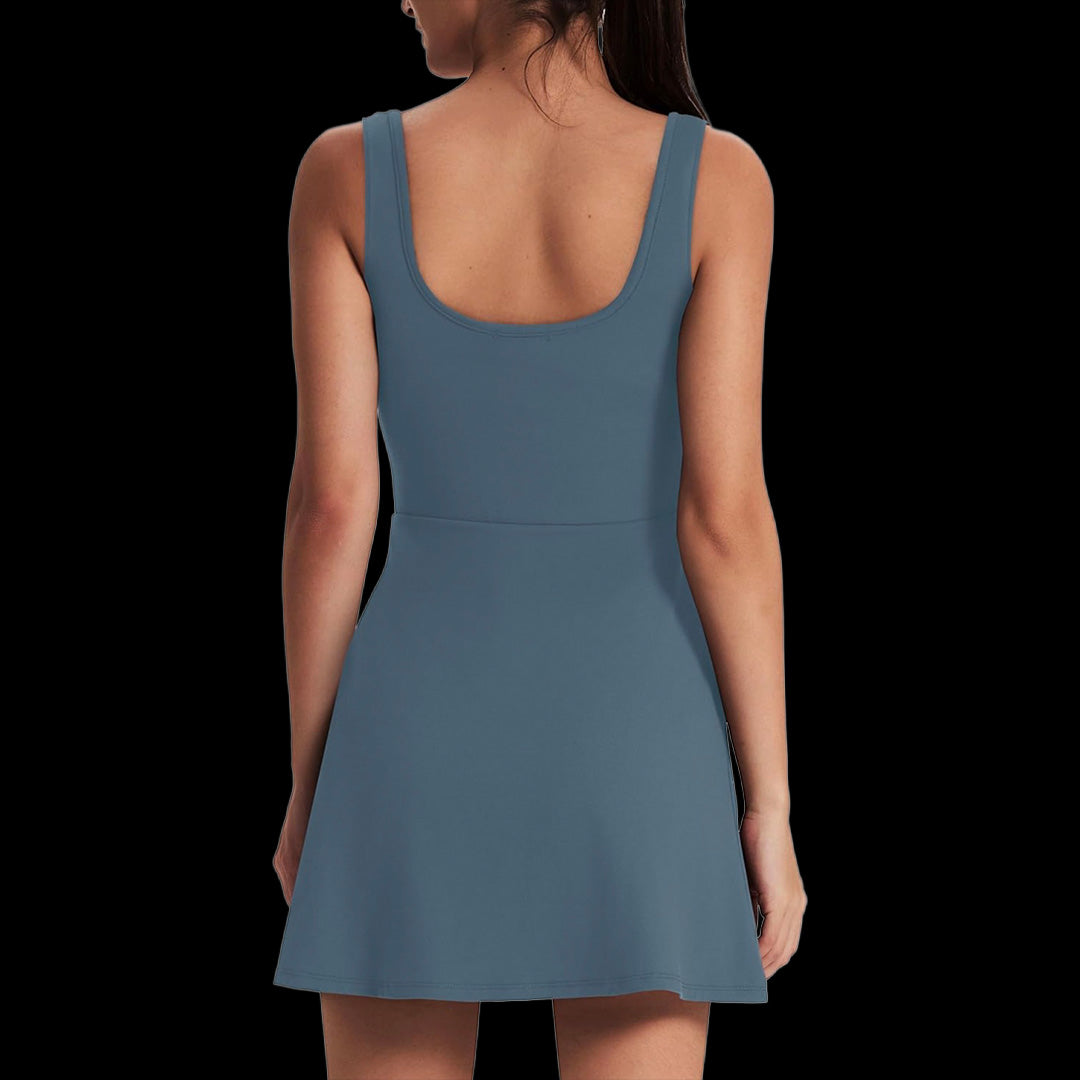 VSL Dusty Blue Active Dress