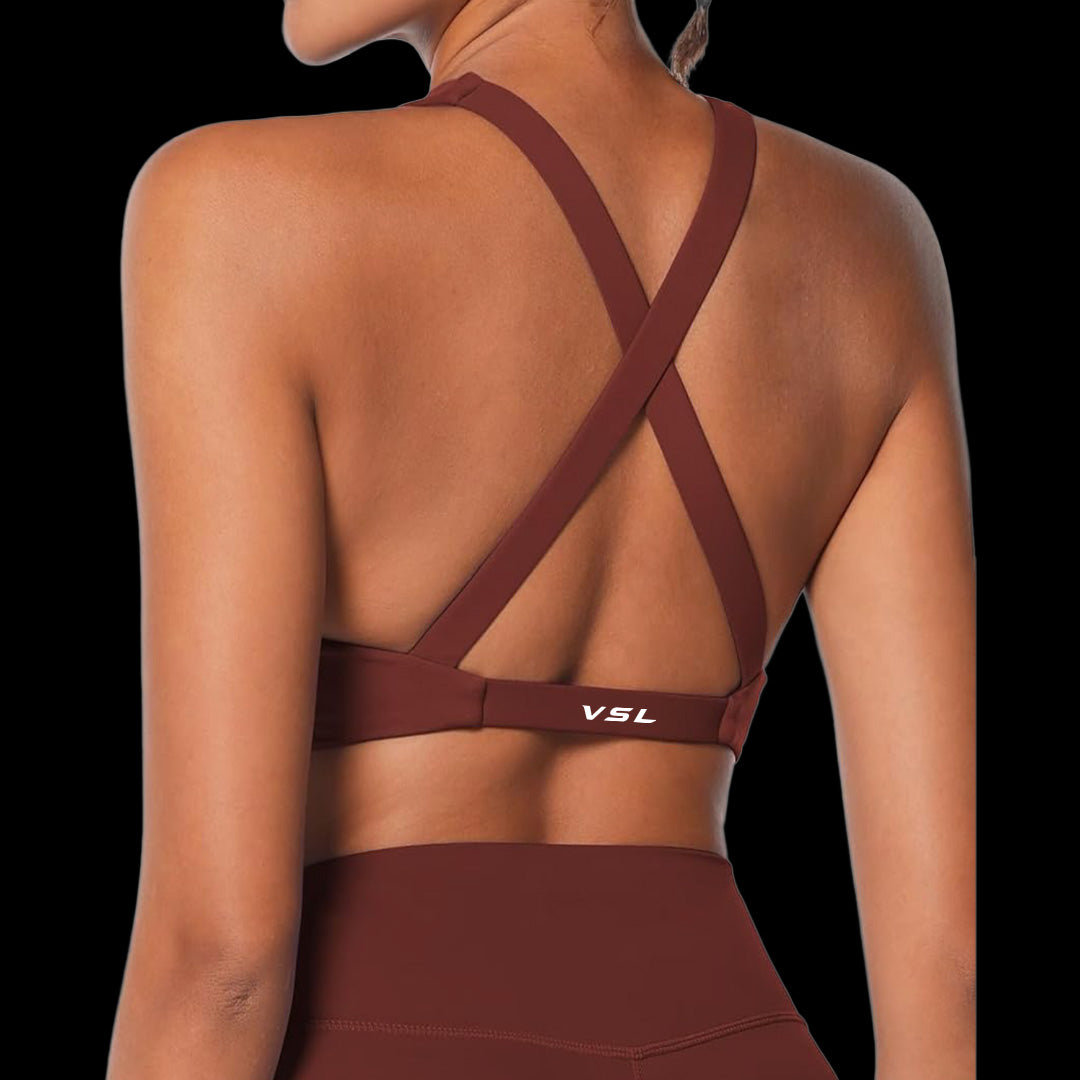 VSL Coco Cross Back Sports Bra