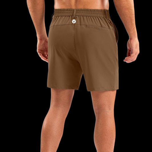 VSL Brown Golf Shorts