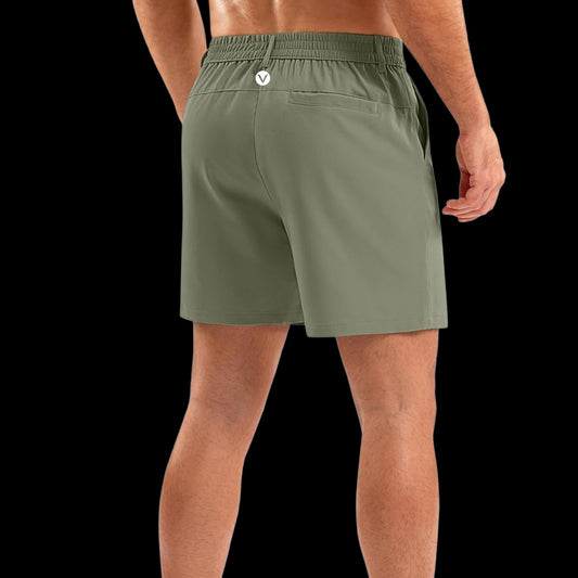 VSL Fog Green Golf Shorts