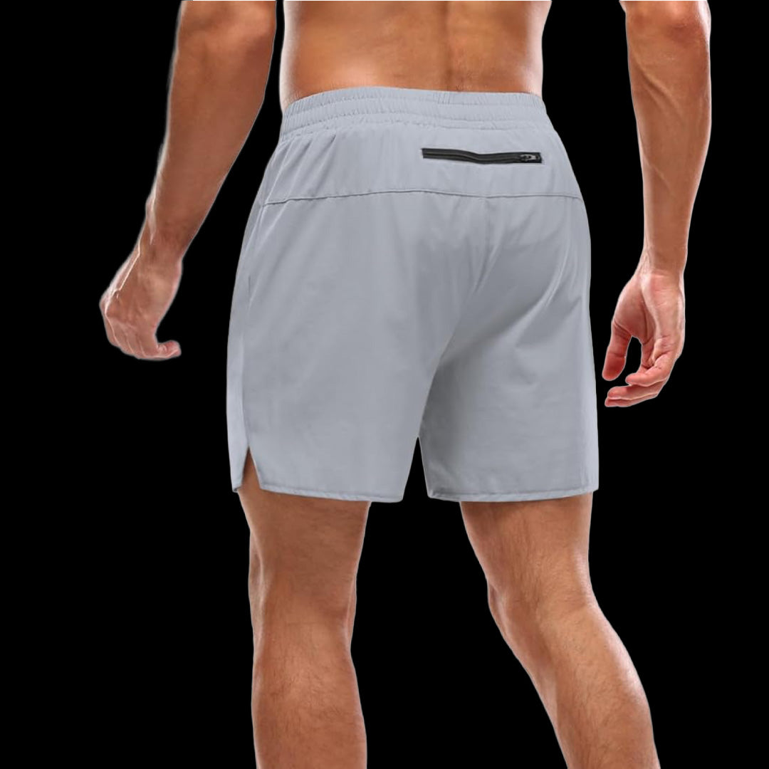 VSL Silver 5 inch Lined Shorts