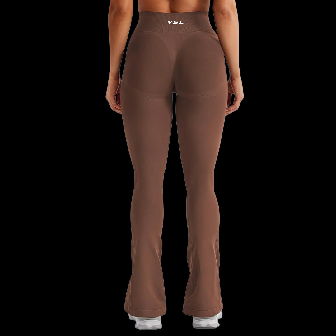 VSL Caramel Mini Flare Leggings
