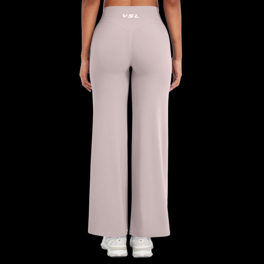 VSL Dusty Pink Flare Leggings