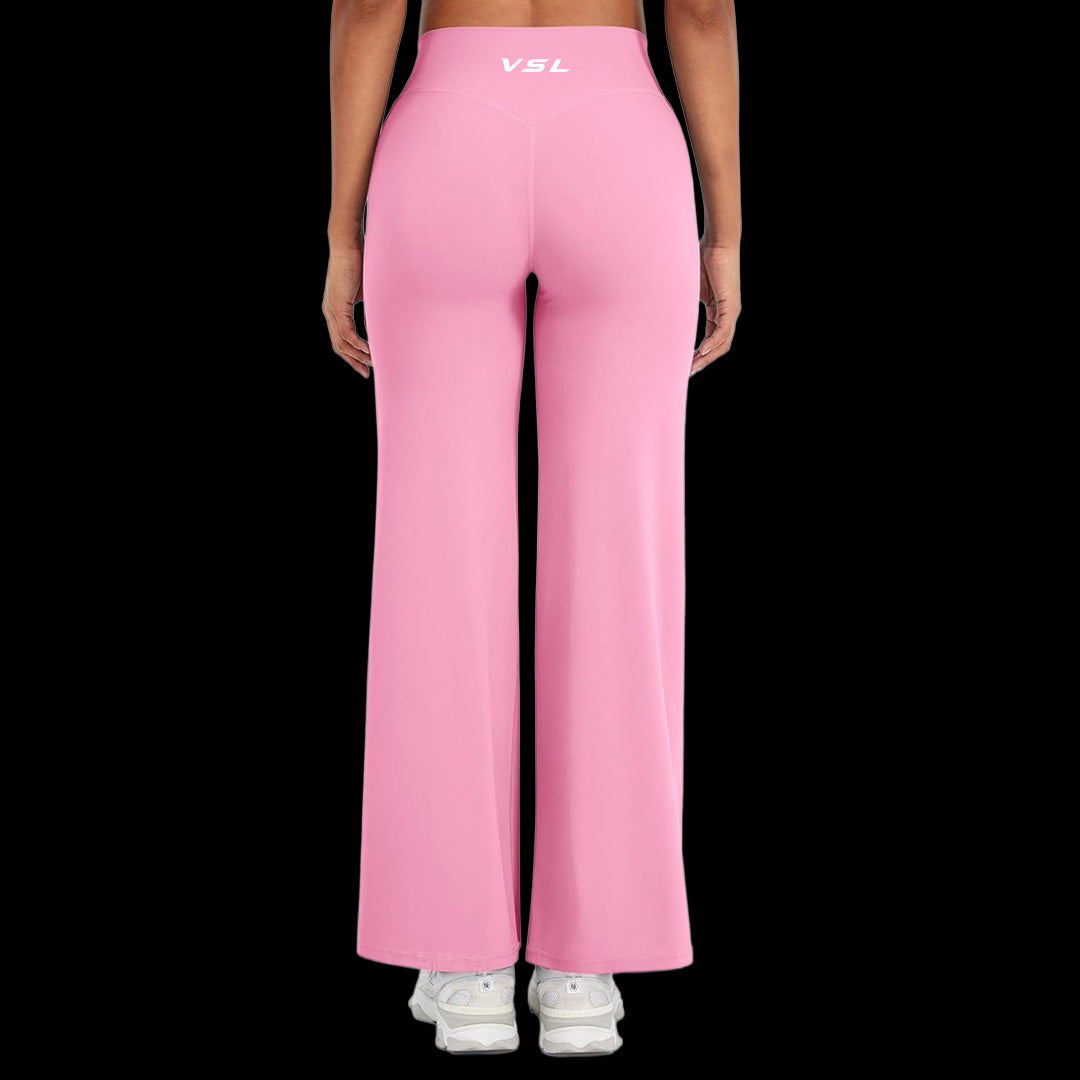 VSL Pink Flare Leggings
