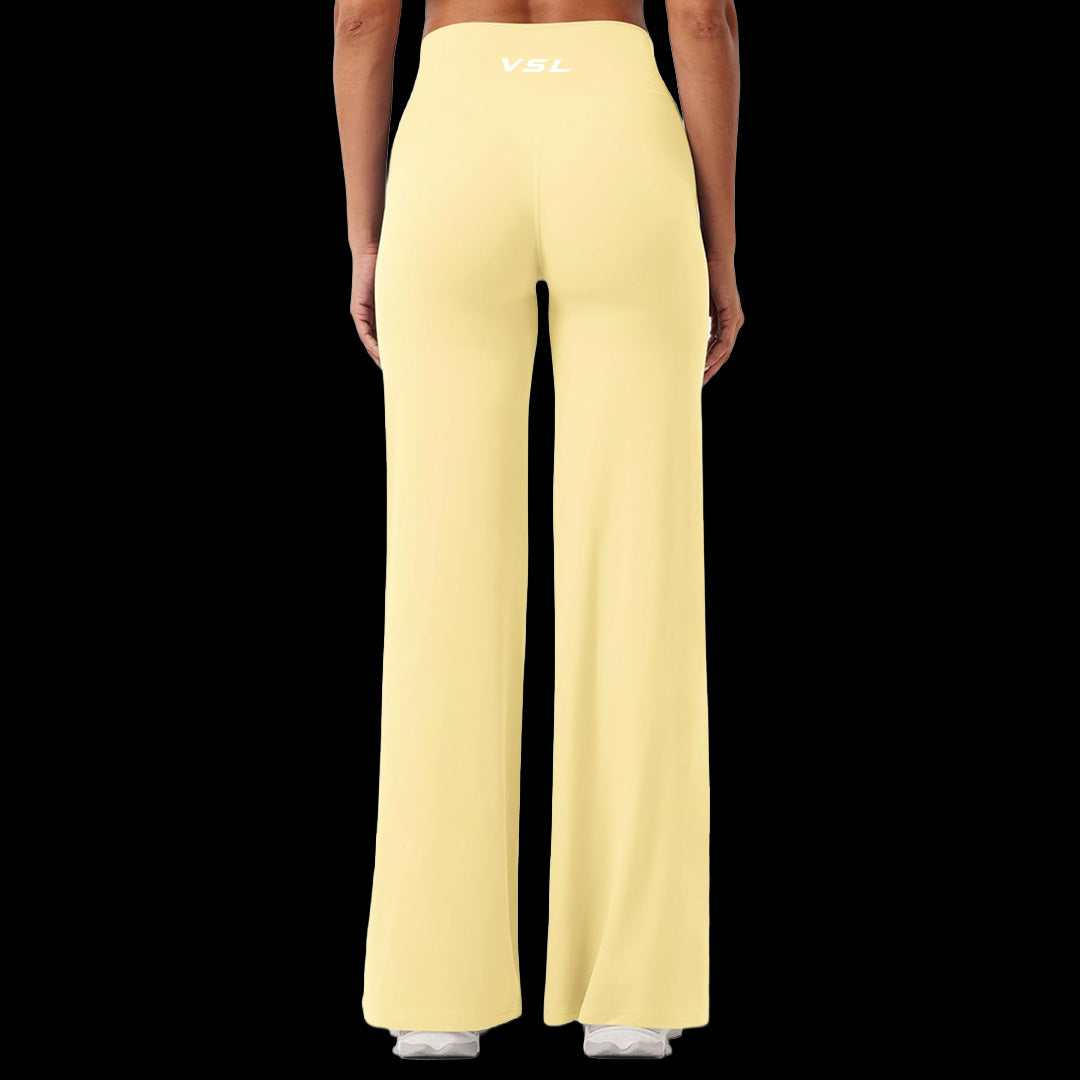 VSL Yellow Flare Leggings