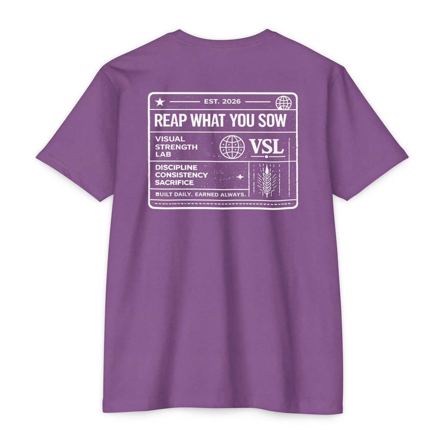 Reap What You Sow Fitted Tee