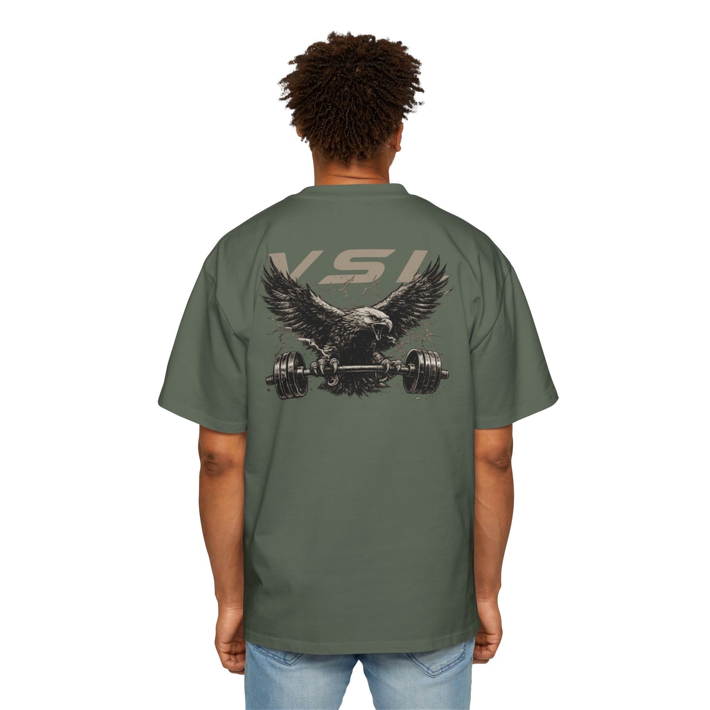 VSL Eagle Pump Oversized Tee
