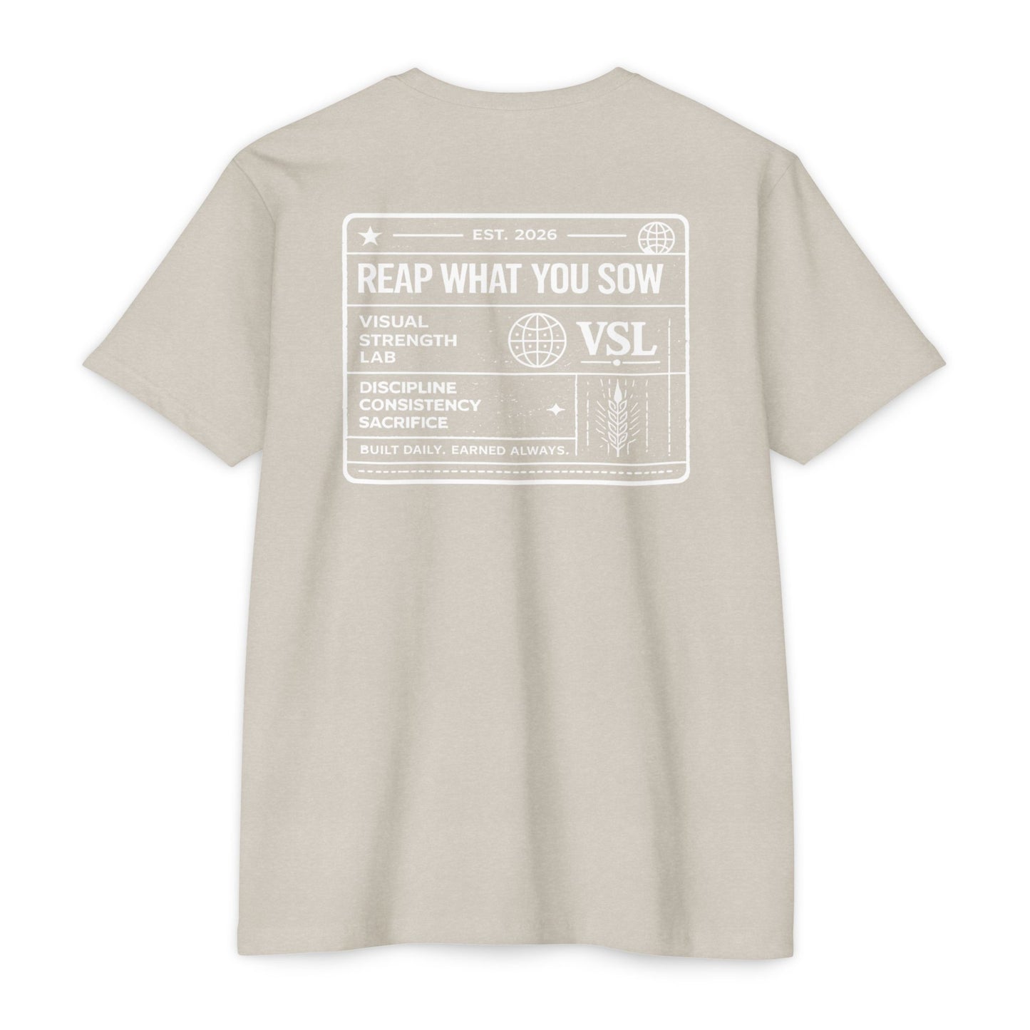 Reap What You Sow Fitted Tee