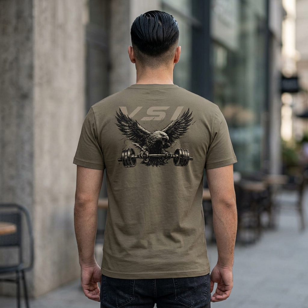 VSL Eagle Pump Tailored Tee