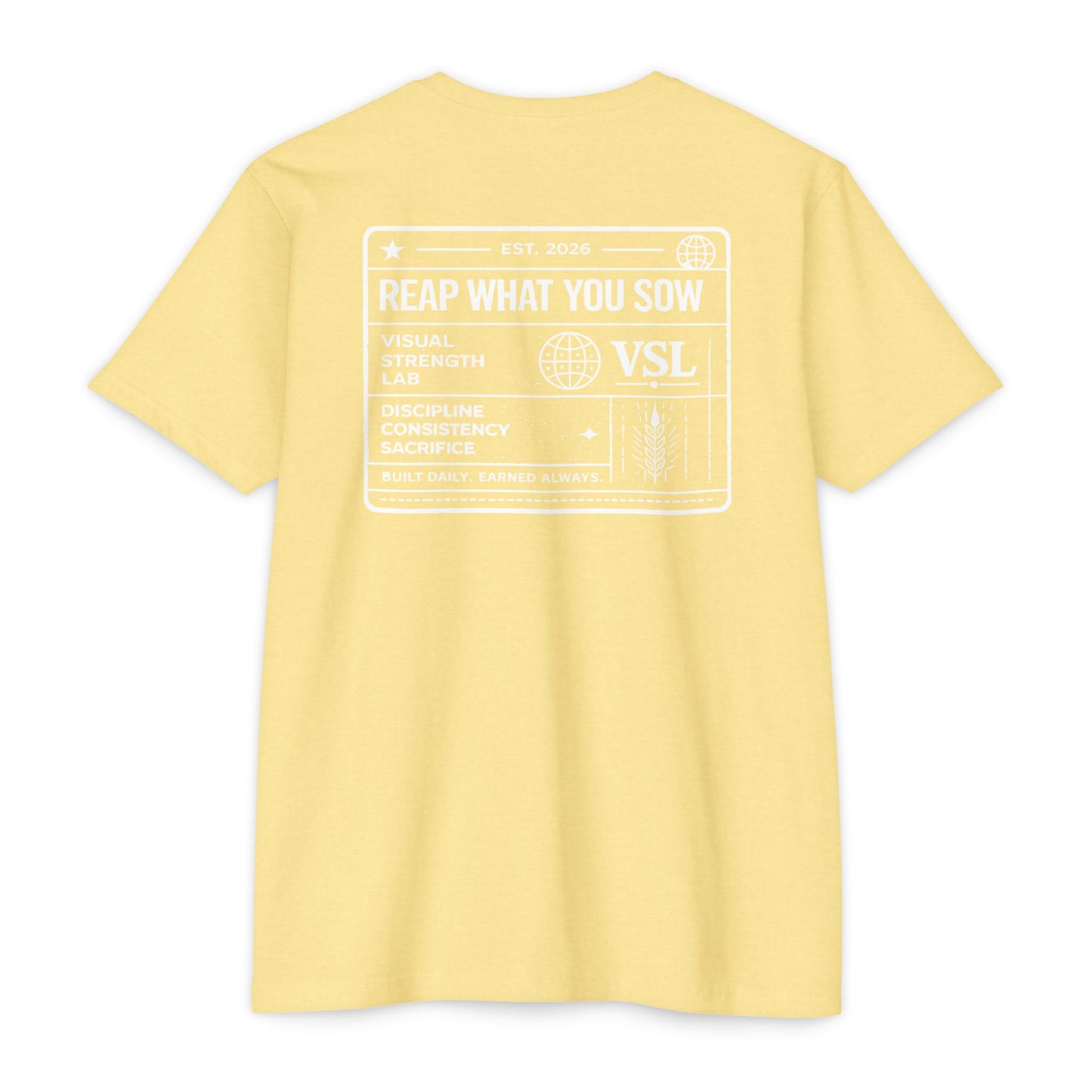 Reap What You Sow Fitted Tee