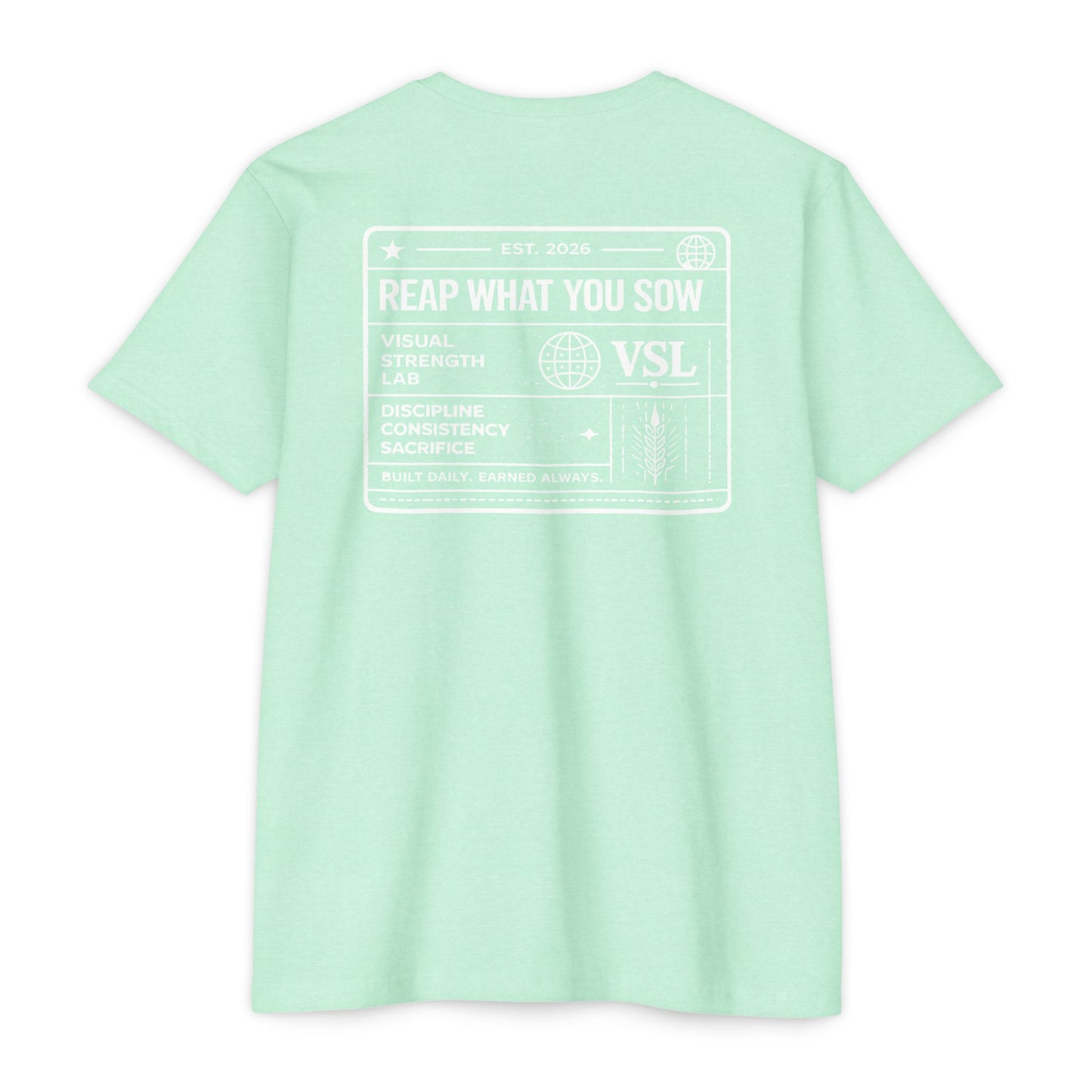 Reap What You Sow Fitted Tee