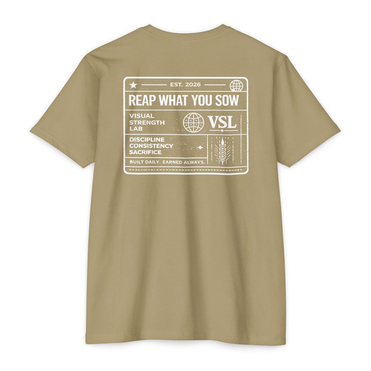 Reap What You Sow Fitted Tee