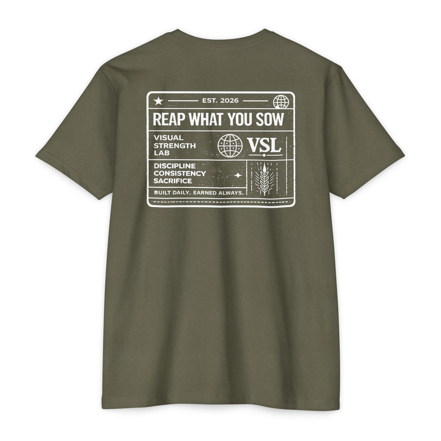 Reap What You Sow Fitted Tee