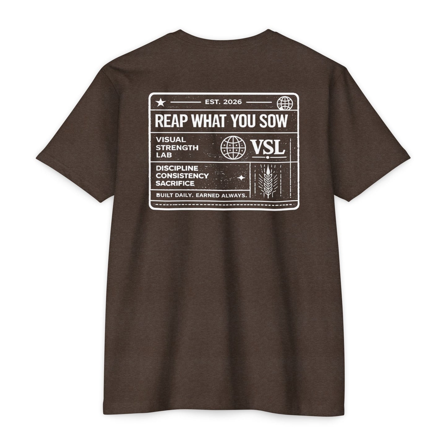 Reap What You Sow Fitted Tee