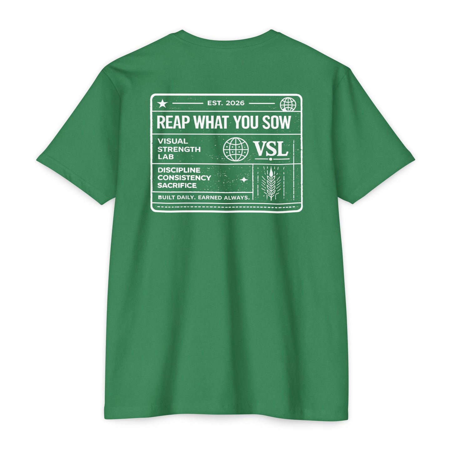 Reap What You Sow Fitted Tee