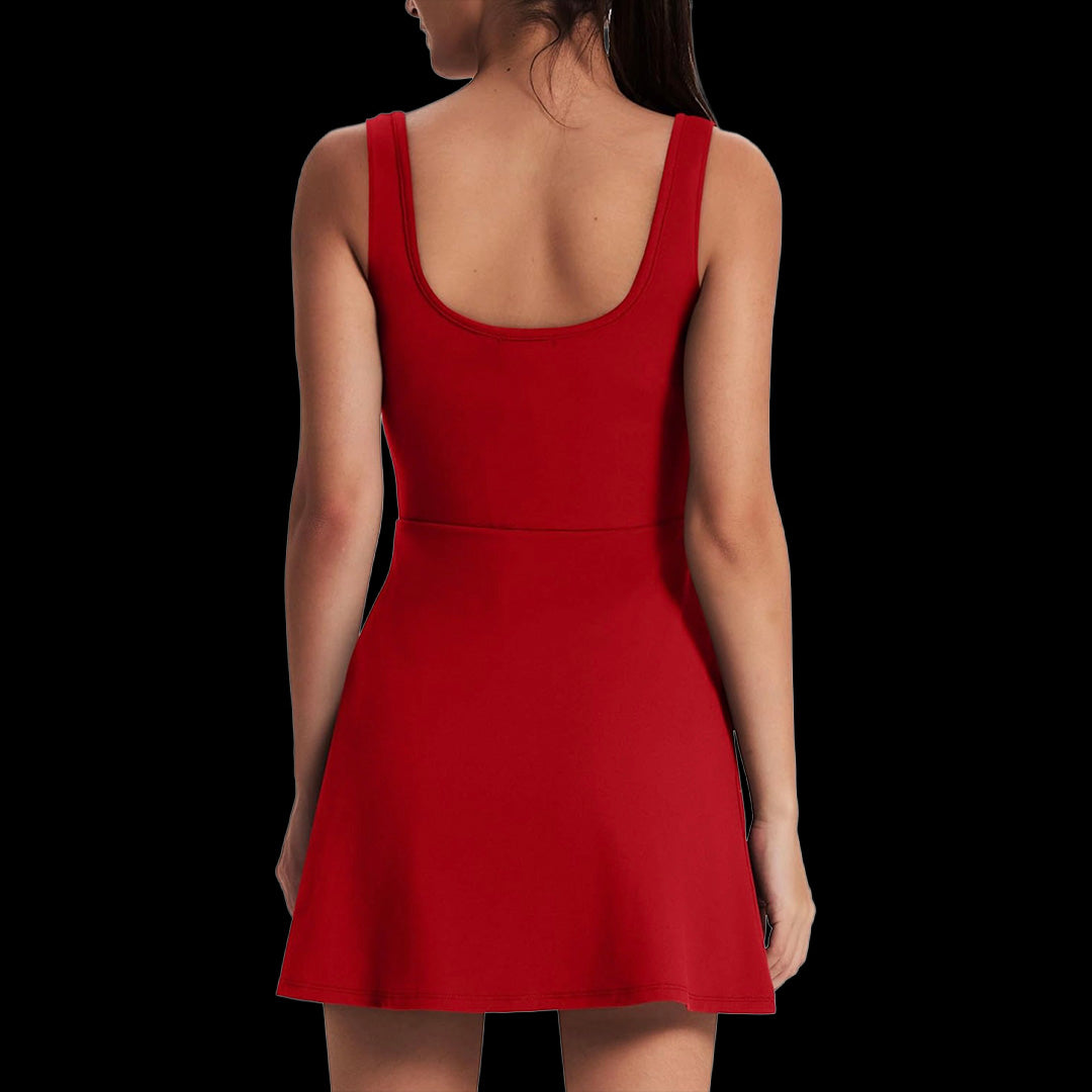 VSL Red Active Dress