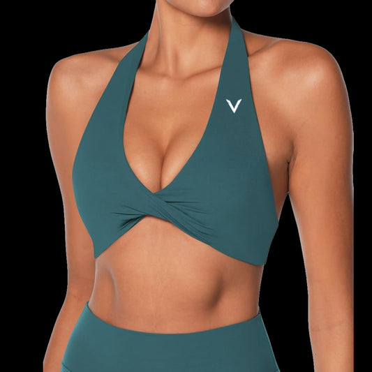 VSL Emerald Halter Sports Bra