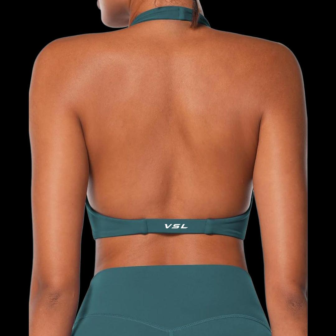 VSL Emerald Halter Sports Bra