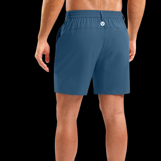 VSL Faded Blue Golf Shorts