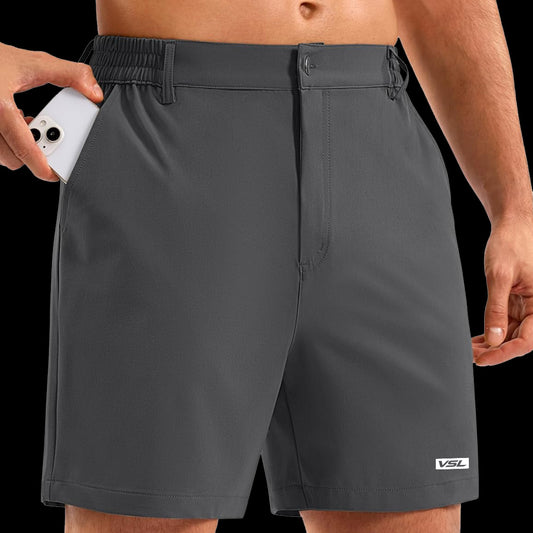 VSL Grey Golf Shorts
