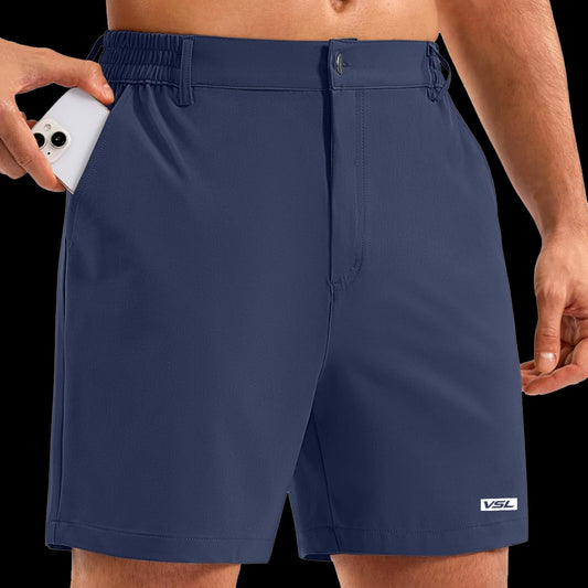 VSL Navy Golf Shorts