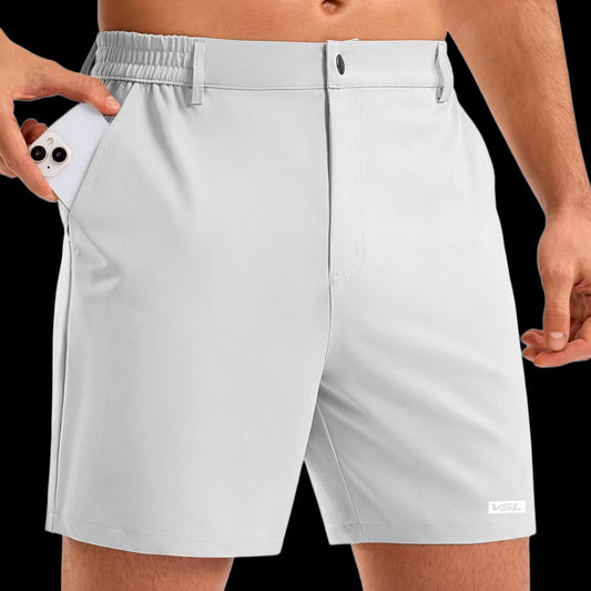 VSL Off White Golf Shorts