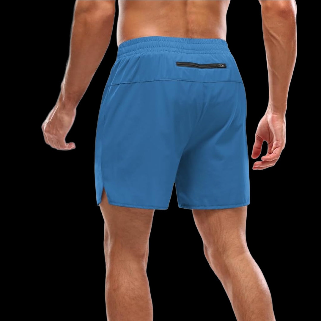 VSL Blue 5 inch Lined Shorts