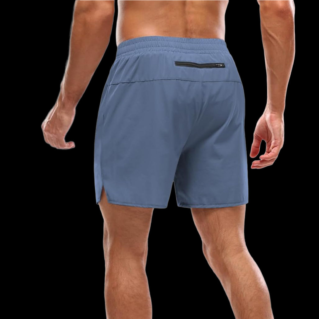 VSL Faded Blue 5 inch Lined Shorts
