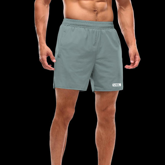 VSL Faded Mint 5 inch Lined Shorts