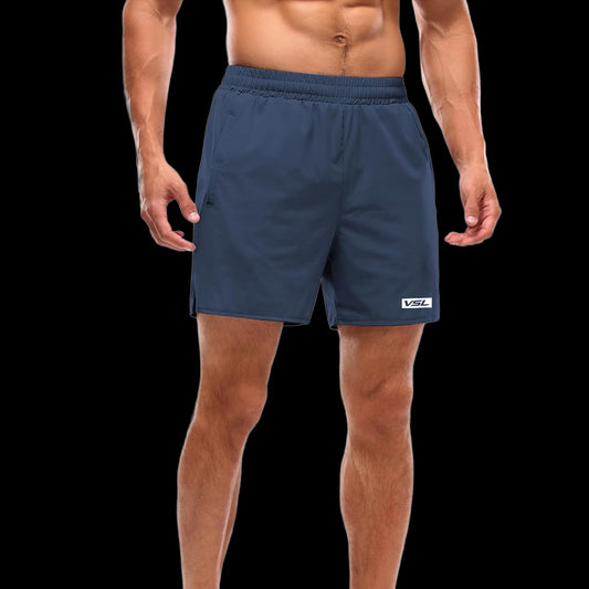 VSL Navy 5 inch Lined Shorts