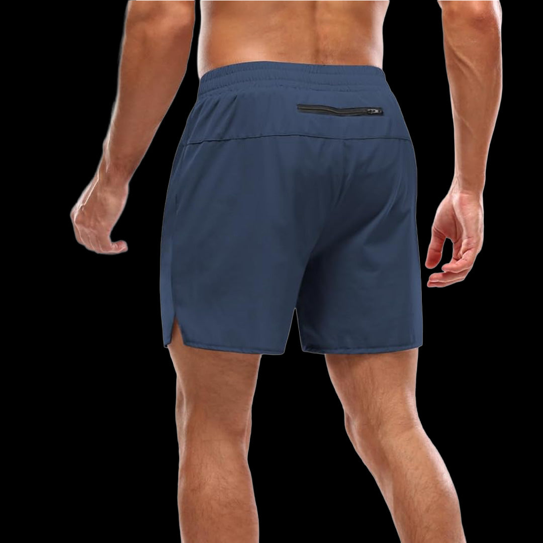 VSL Navy 5 inch Lined Shorts