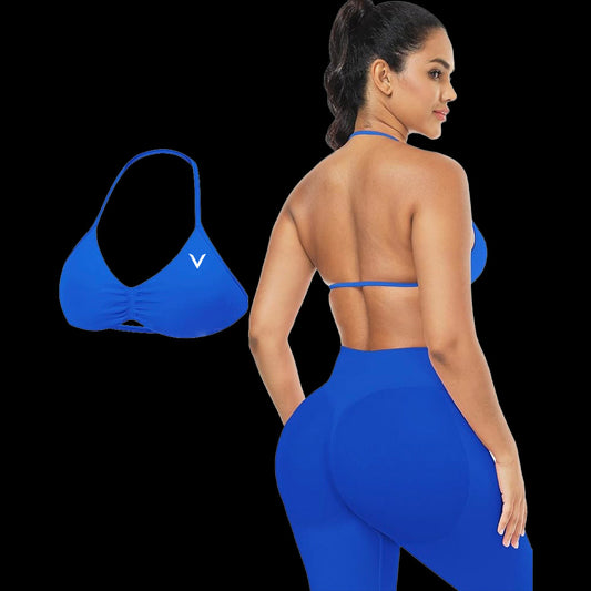 VSL Blue Sculpt Sports Bra
