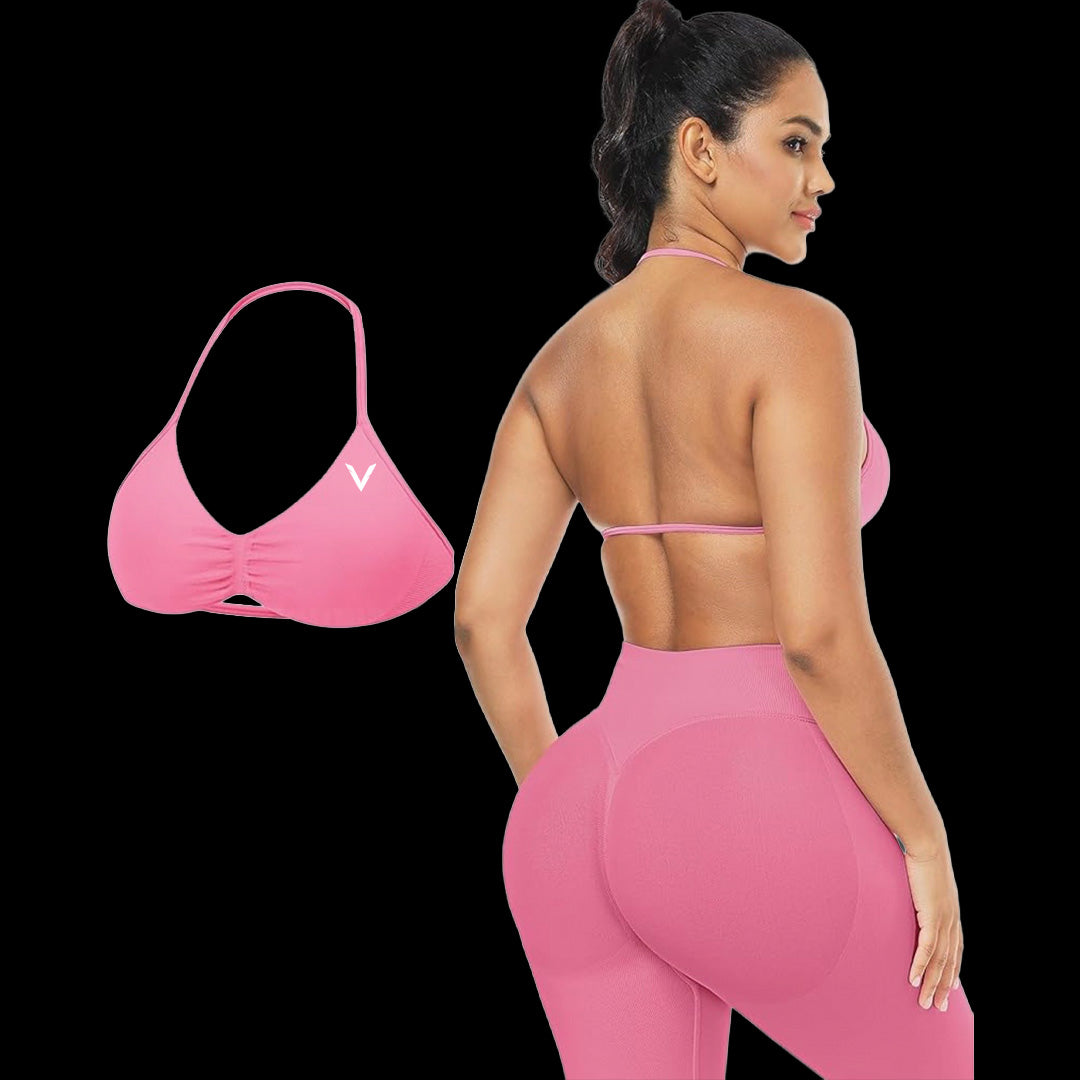 VSL Pink Sculpt Sports Bra