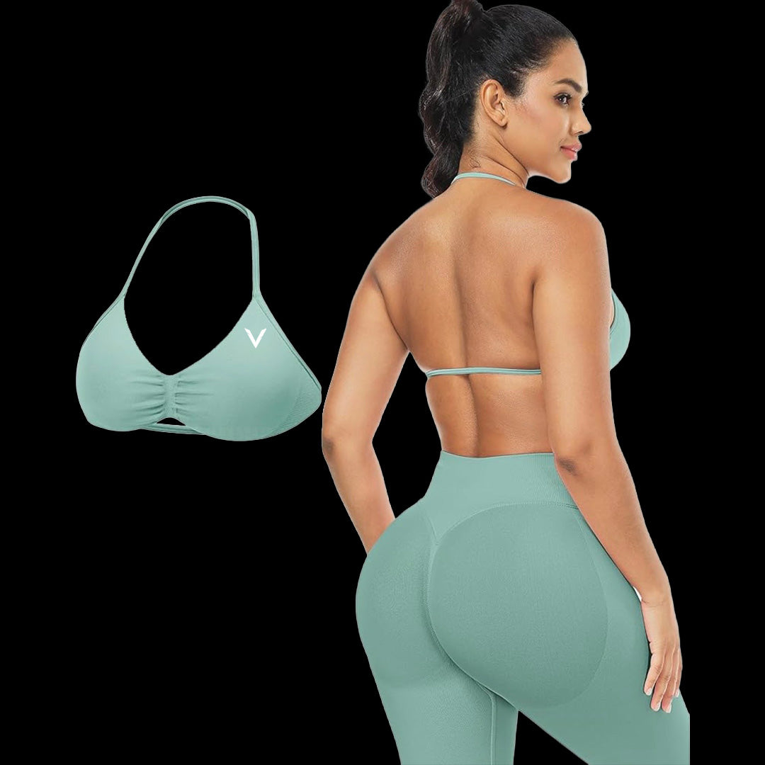 VSL Faded Mint Sculpt Sports Bra