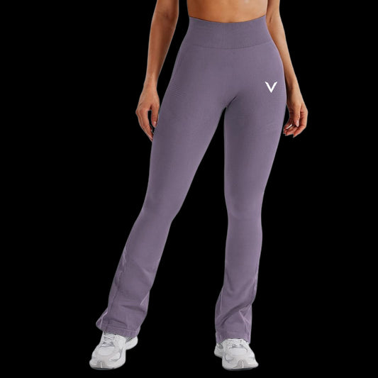 VSL Lavender Mini Flare Leggings
