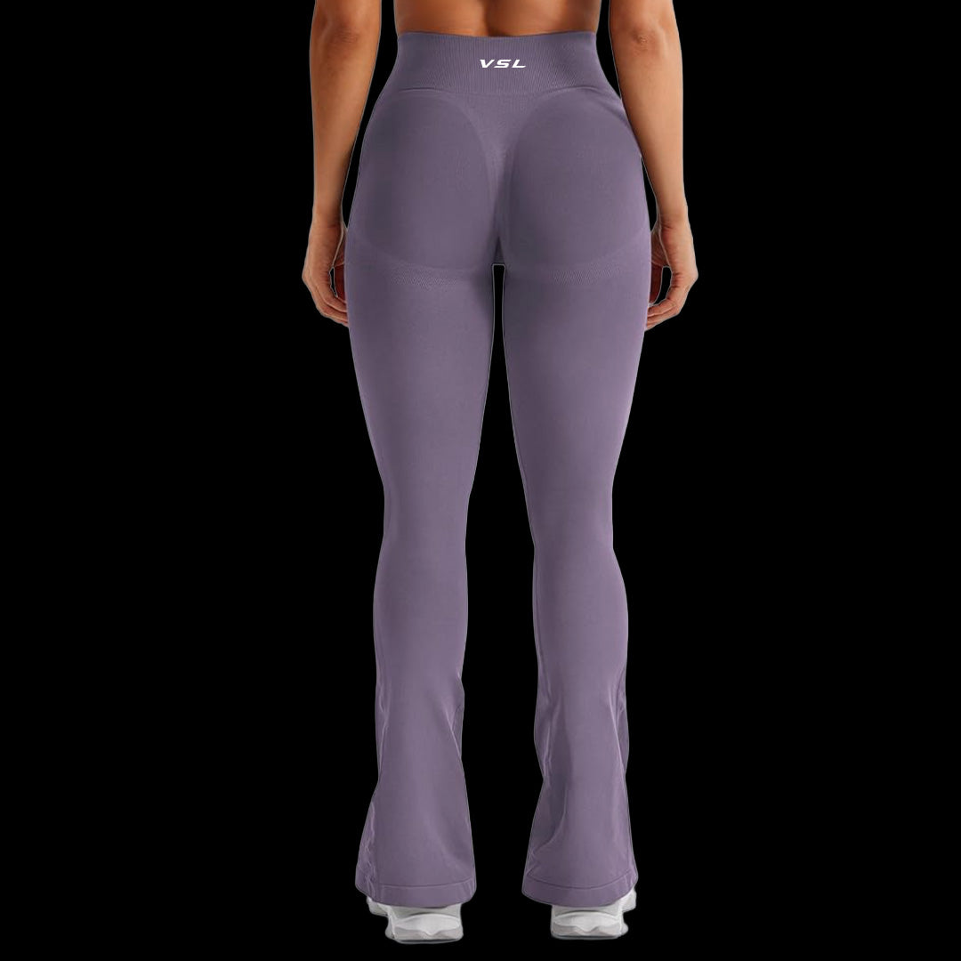 VSL Lavender Mini Flare Leggings