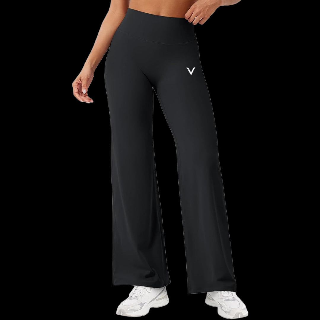 VSL Black Flare Leggings