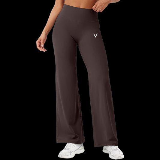 VSL Brown Flare Leggings