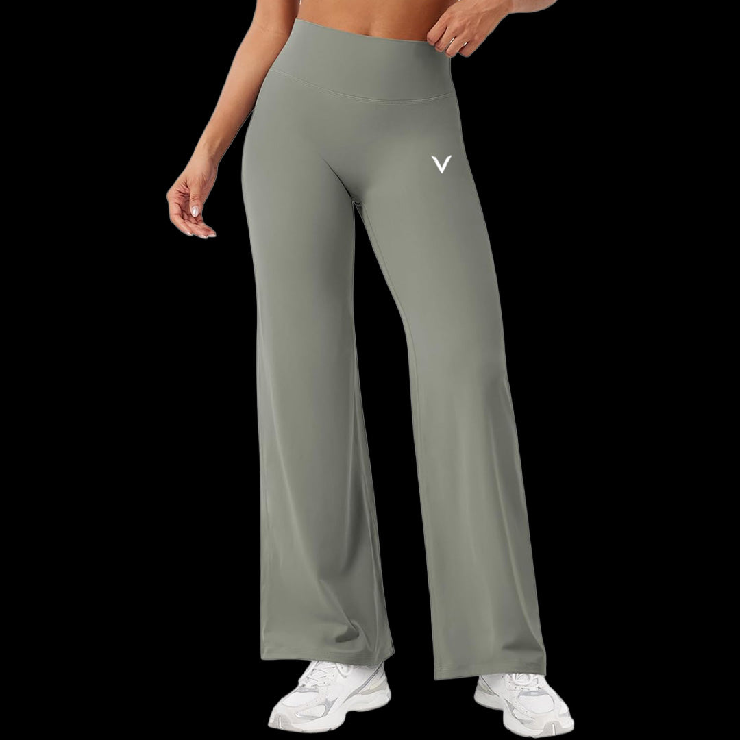 VSL Dark Sage Flare Leggings