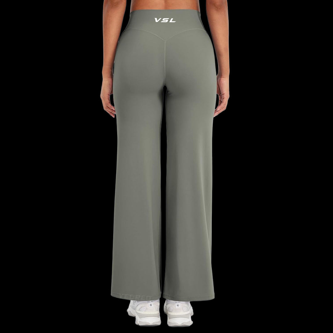 VSL Dark Sage Flare Leggings