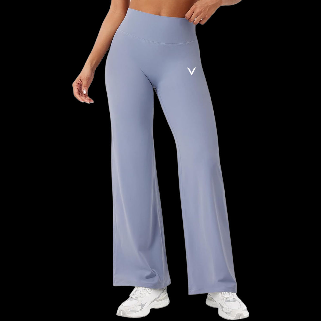 VSL Dusty Blue Flare Leggings