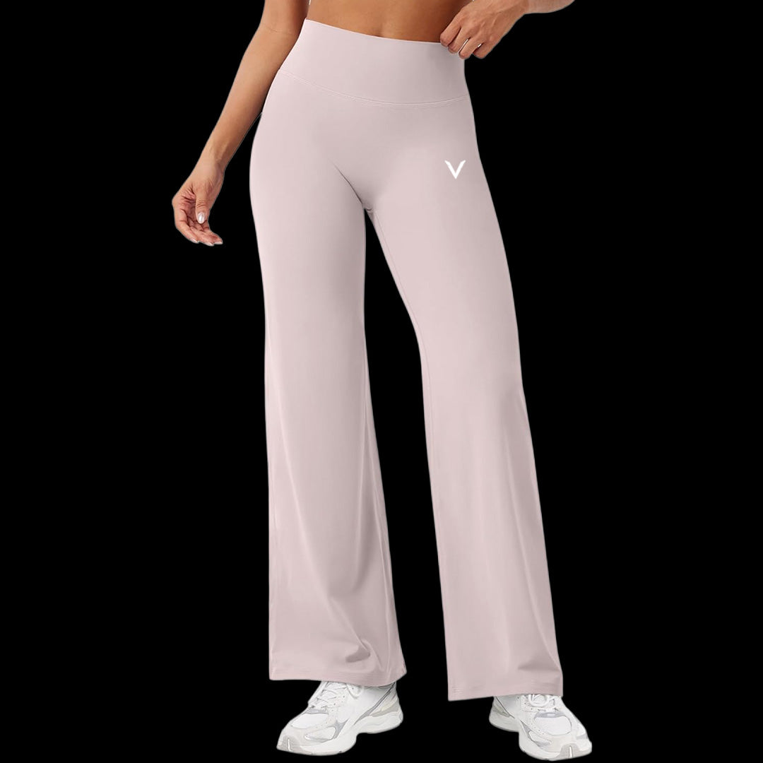 VSL Dusty Pink Flare Leggings