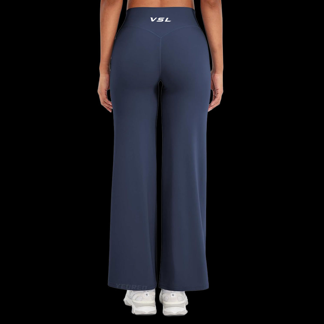 VSL Navy Flare Leggings