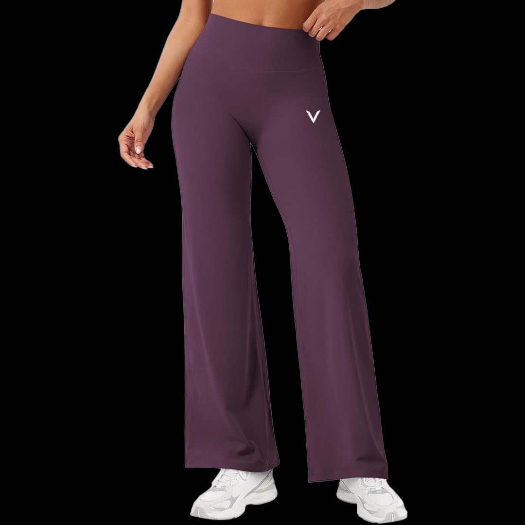 VSL Plum Flare Leggings