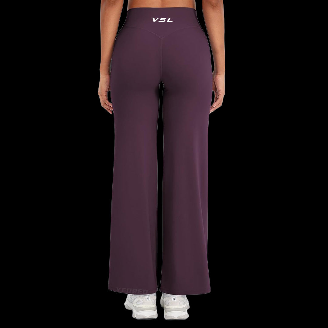 VSL Plum Flare Leggings