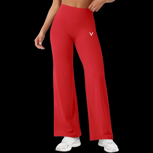 VSL Red Flare Leggings