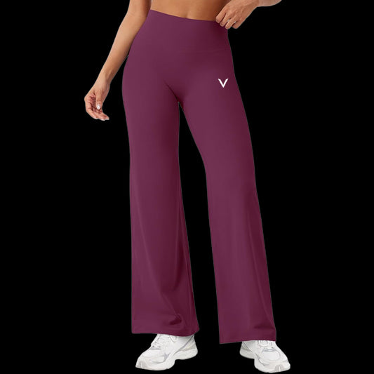 VSL Wine Flare Leggings