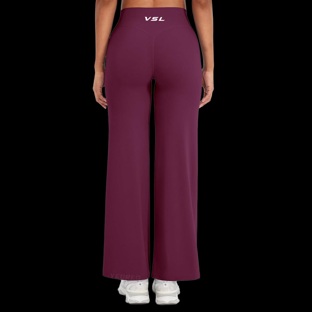 VSL Wine Flare Leggings