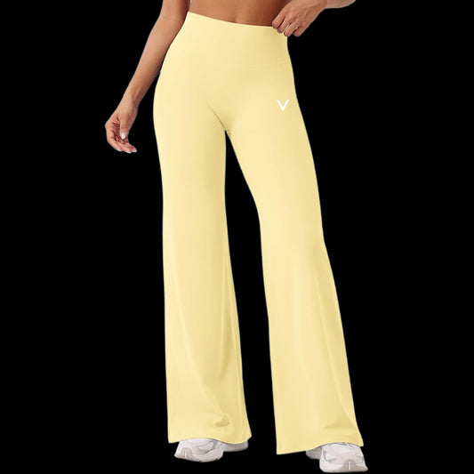 VSL Yellow Flare Leggings
