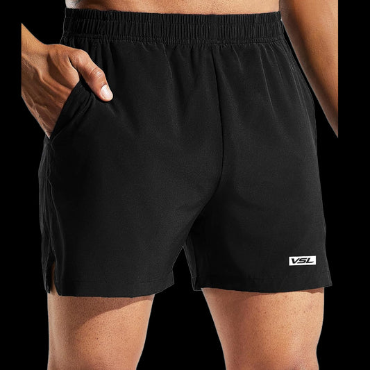 VSL Black 5 inch Vessel Shorts